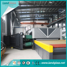 Landglass horizontale automatische flache Hartglas-Produktionsanlage